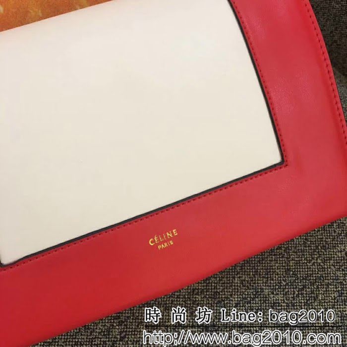 CELINE賽琳原單 經典長青款拼色包 單肩斜挎包 SL1522